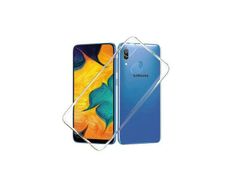 For Samsung Galaxy A20 / A30 Case Cover Crystal Clear Gel TPU Soft Silicone - FHT03SMK4