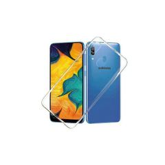 For Samsung Galaxy A20 / A30 Case Cover Crystal Clear Gel TPU Soft Silicone - FHT03SMK4