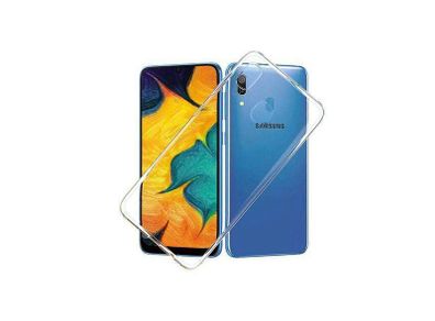 For Samsung Galaxy A20 / A30 Case Cover Crystal Clear Gel TPU Soft Silicone - FHT03SMK4