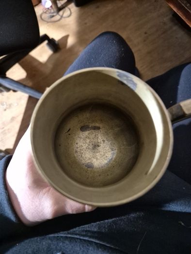 Vintage Brass Cup
