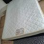 King size bed with mattress Image 8