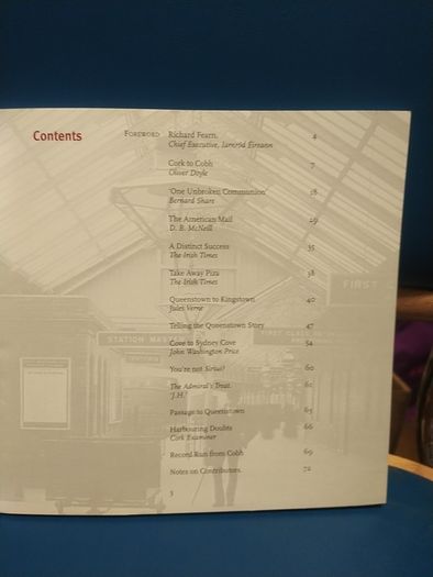 Cobh Connections, railway interest