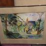 Joan Loughney "Woodland Cottage" Signed Watercolour - Framed Image 10