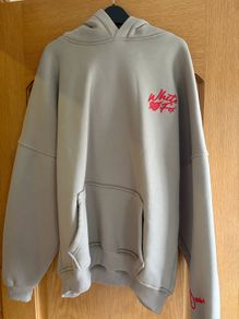 White fox hoodies