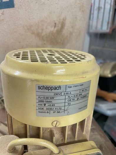 Sheppach dust extraction system
