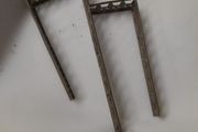antique brass rail