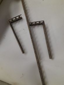 antique brass rail