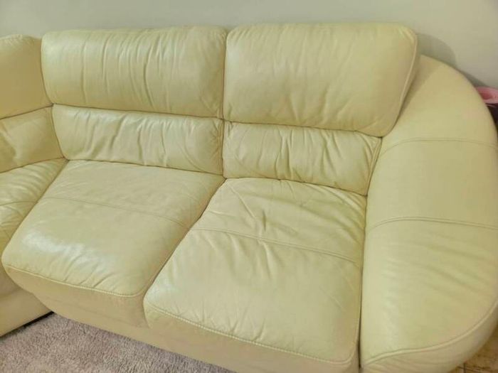 leather corner sofa