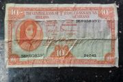 1945 ten shillings