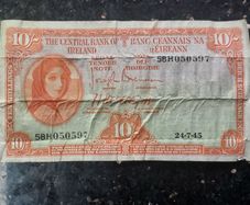 1945 ten shillings