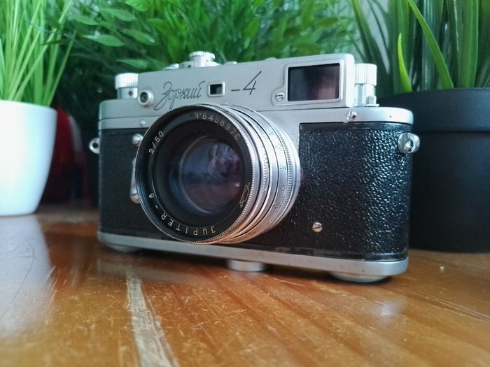 Zorki 4 VIDEO CLA Lens Jupiter 8 2/50 Refurbished Serviced Retro USSR Russian Soviet 35mm Rangefinder Analog Leica copy Film camera, 5650363