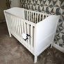 Alexandra Mini Cot Bed in White Image 5