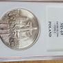Poland 100000 zlotych 1990 solidarity silver coin Image 8