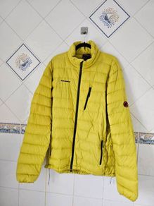 Vintage Mammut Quilted Down Jacket XL Hiking Mountaineering
