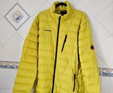 Vintage Mammut Quilted Down Jacket XL Hiking Mountaineering