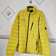 Vintage Mammut Quilted Down Jacket XL Hiking Mountaineering