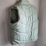 Sage green puffer gilet Image 2