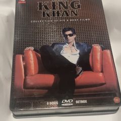 The King Khan Shahrukh Khan Collection Of His 8 Best Films Steelbox DVDs Boxset