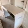 White Mirrored Desk Image 2