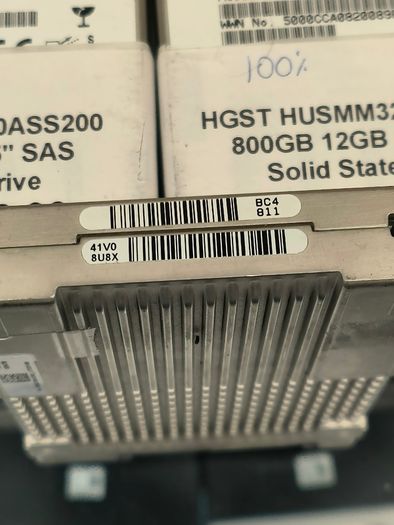 Lenovo 01gv732 800gb Sas 12gb/s Solid State Drive Husmm3280ass200 (health: 100%)