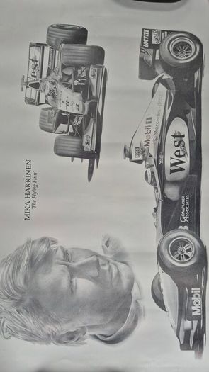 Mika Hakkinen F1 Print