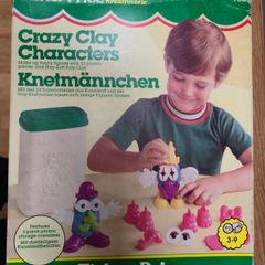 Vintage Fisher Price - Crazy Clay Characters