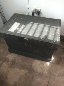 Victorian cabinet makers, mahogany lined tool chest