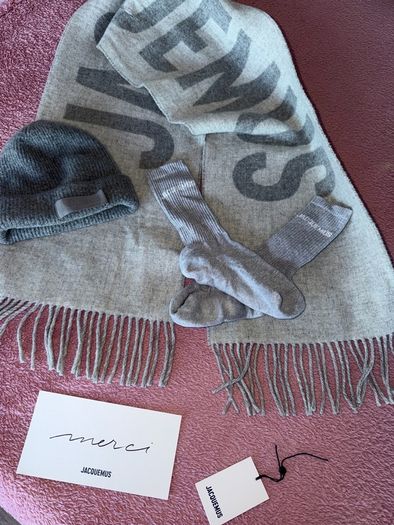 Jacquemus scarf hat and socks deal