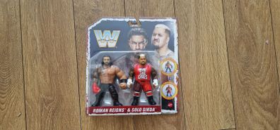 WWE Roman Reigns & Solo Sikoa Ringside Collectibles Exclusive Hasbro Figures