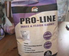 Grout Pro line wall and floor grout antique ivory