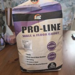 Grout Pro line wall and floor grout antique ivory