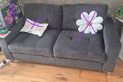 Dark grey couch
