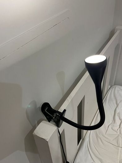 Clip on Bedside Lamp