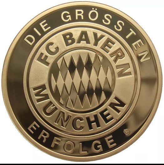 Fc Bayern Munchen - Coin Medal - German Champion 2012/2013