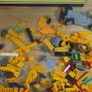 LEGO City 7344 Dump Truck & Racing Transporter Parts Retired Vintage Yellow Construction Job Lot Image 10