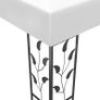 Gazebo 3x3 m White 180 g/sq. meter Image 3