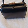 1950s Fernande Desgranges,Paris,Navy Blue Handbag Image 4