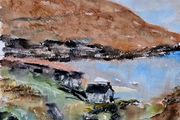 keem bay achill watercolour