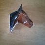 porcelain wall hanger horse head Image 2