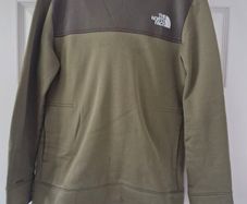 Green Northface Hoodie
