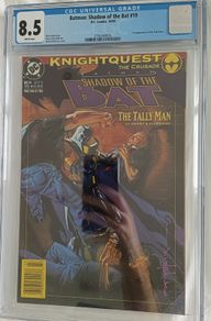 Batman: Shadow of the Bat Issue 19 CGC 8.5 Certified Graded Comic Framed DC