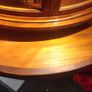 Vintage Mahogany Corner Display Cabinets Matching Pair Image 4