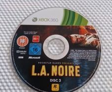 L A. NOIRE Disc 3 only  Xbox360 Games Original