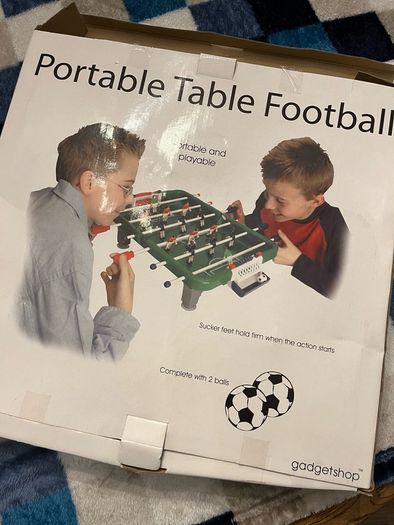 Retro Portable Table Football