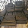 Emily black 2 seater electric recliner Image 2
