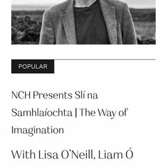 NCH Presents The Ways of the Imagination