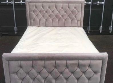 king size Monaco bed frame with Mattress included