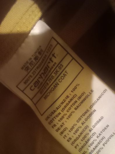 Carhartt Michigan Coat