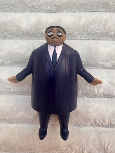 Gomez Addams Family Burger King Toy 2019 Moving Arms approx. 10 cm. Used Please see photos