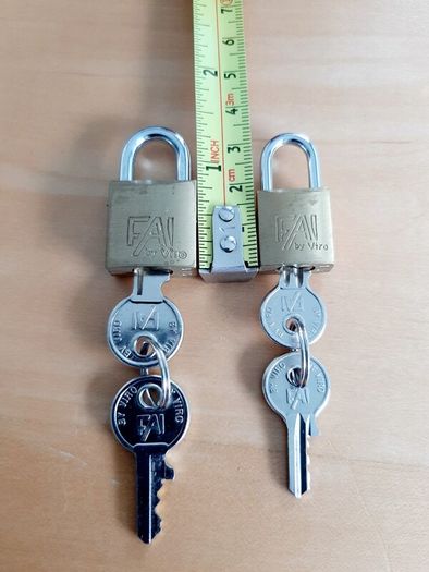 Luggage padlocks (2)